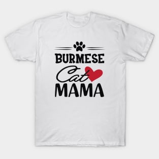 Burmese Cat Mama T-Shirt